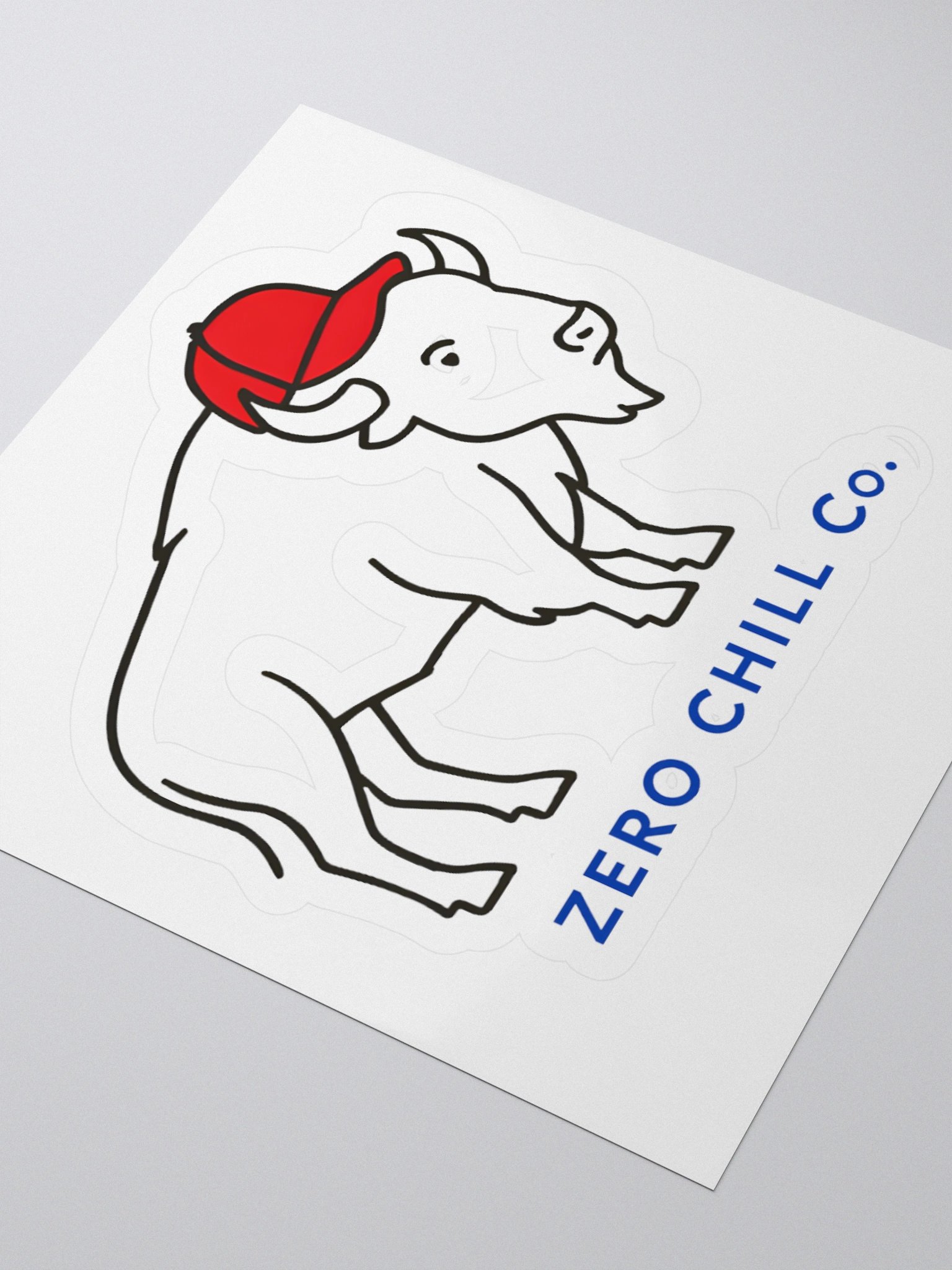 Zero Chill Buffalo Kiss Cut Stickers product image (6)