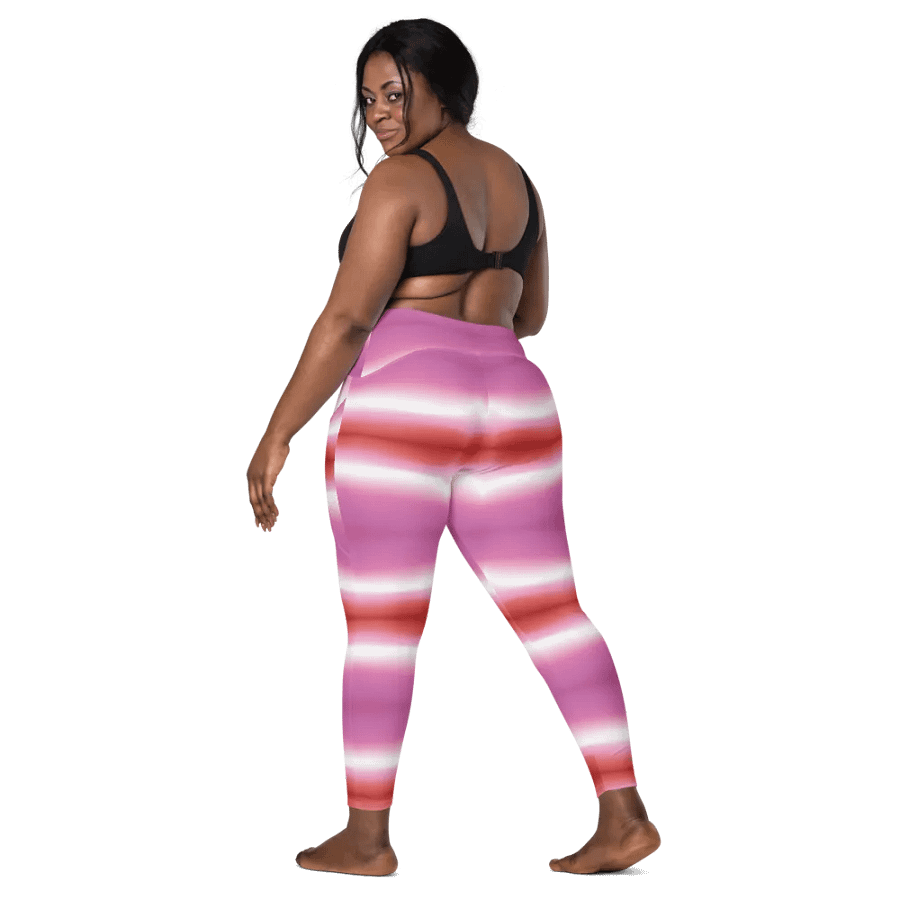 Sunset Stripe Leggings product image (3)