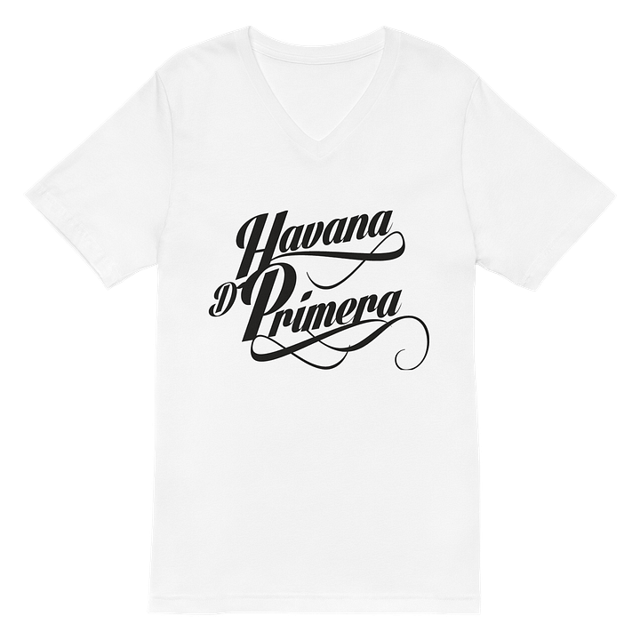 Havana D'Primera - Men's Short Sleeve V-Neck Jersey T-Shirt product image (2)