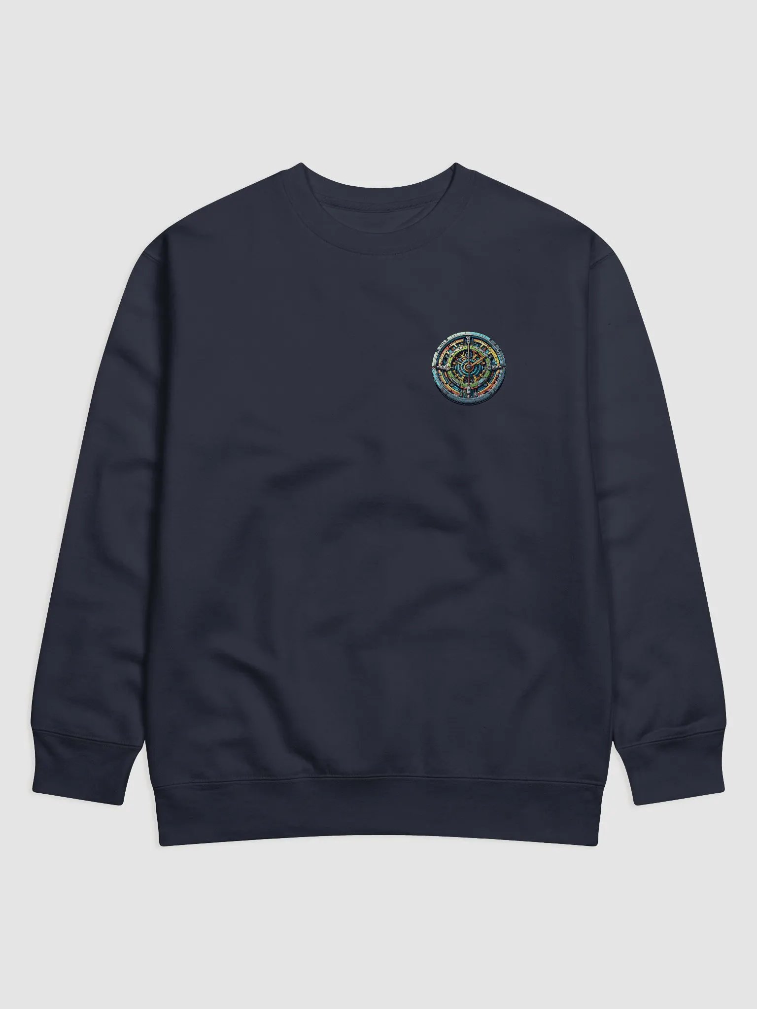Futuristic Cityscape Long Sleeve Shirt – Visionary Art Meets Timeless Style 🌌 product image (5)