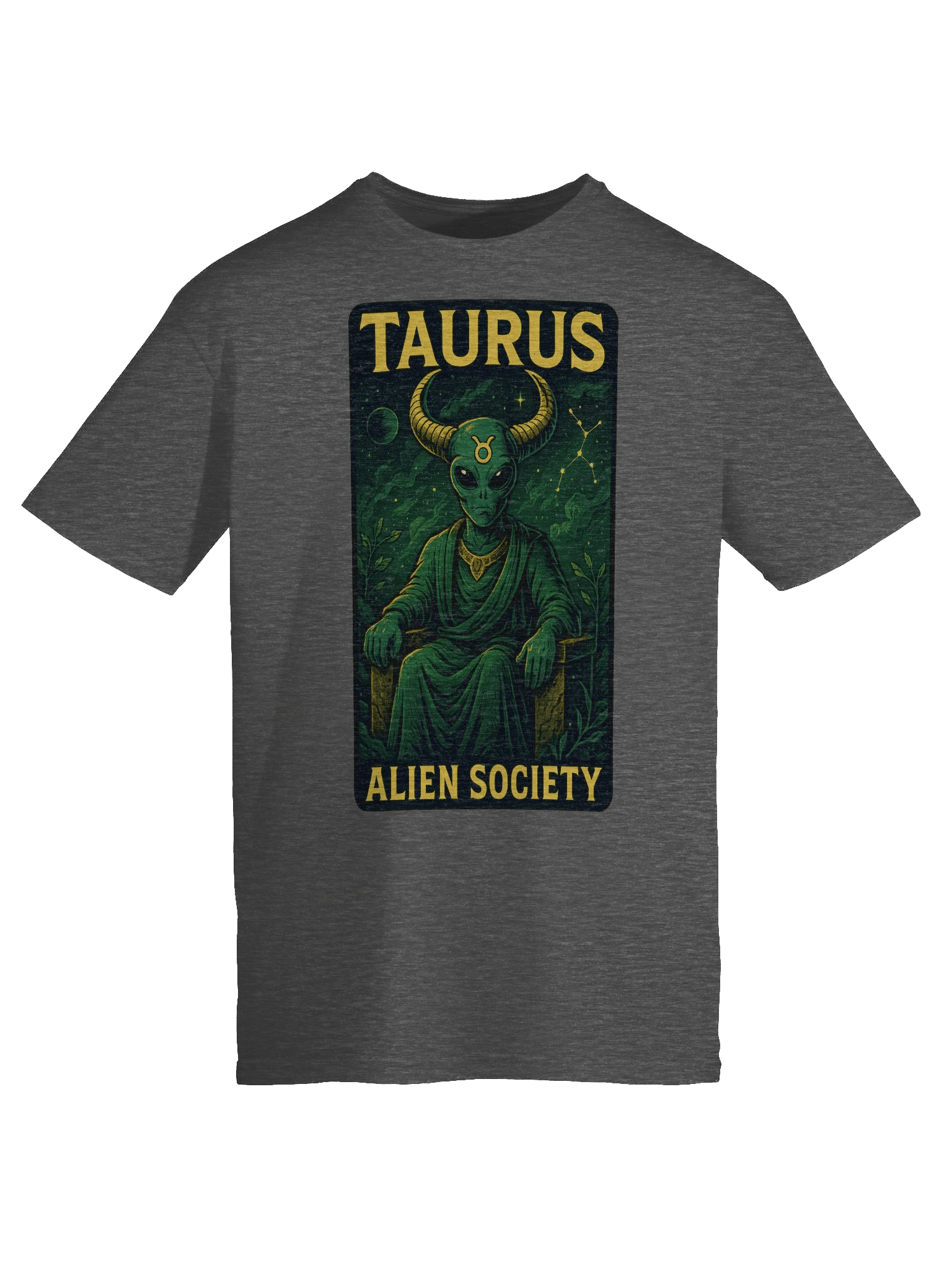 Celestial Taurus Alien T-Shirt product image (2)