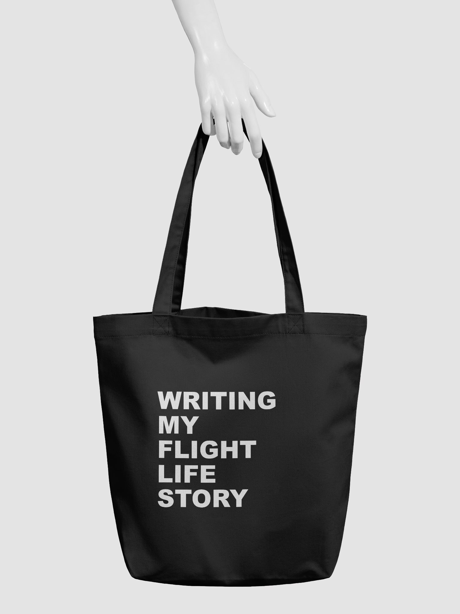 WRITING MY FLIGHT LIFE STORY | Tote For Airport Hoppers product image (4)