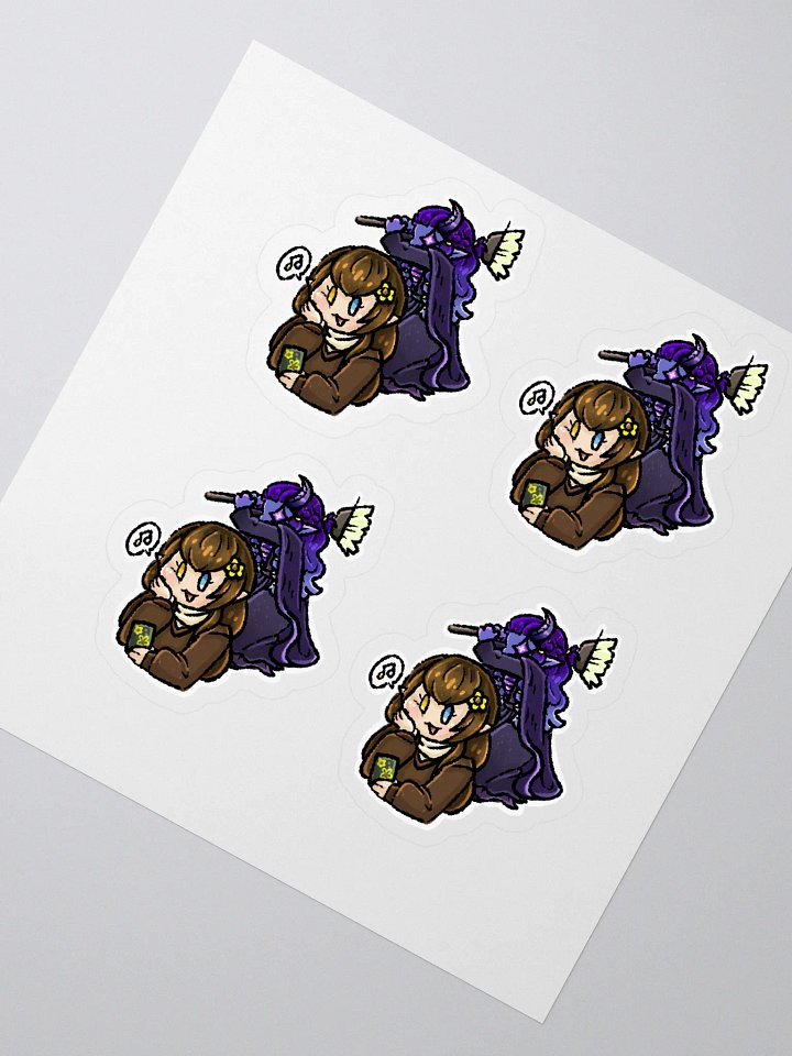 Ethereal Encounter Kiss Cut Stickers product image (2)