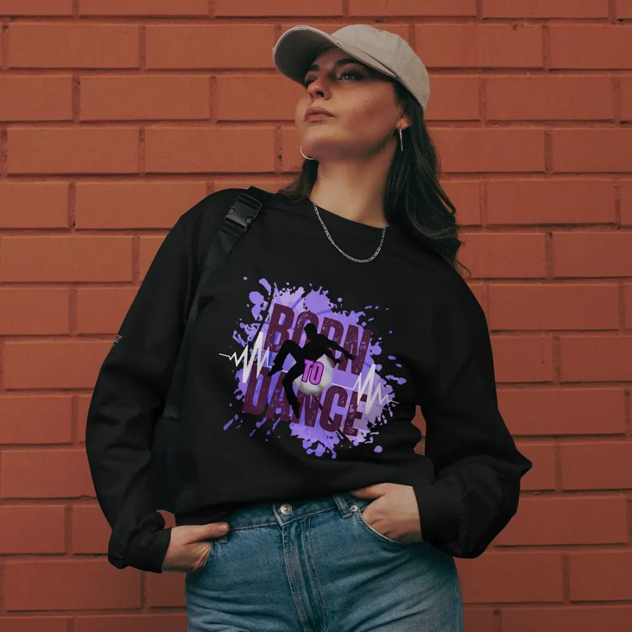 Born to Dance His Silhouette Unisex Long Sleeve Shirt product image (11)