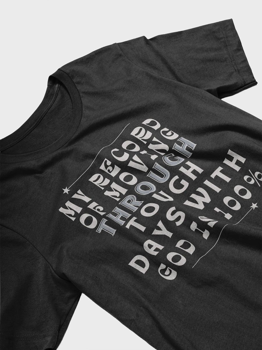 Though days with God Unisex Tee product image (4)