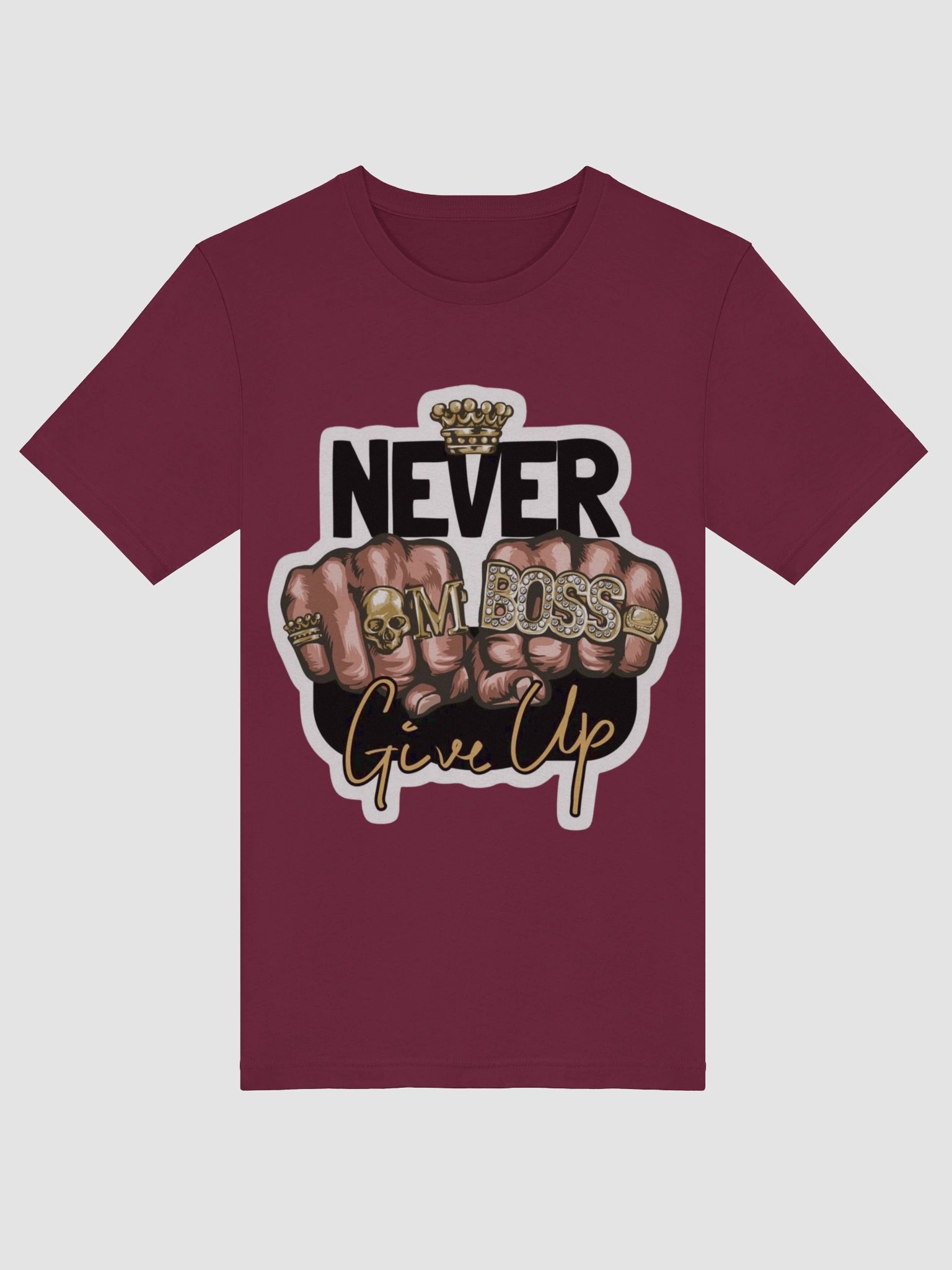Never Give Up Fist Jewelry T-Shirt product image (3)