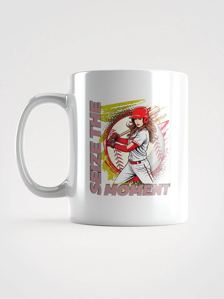 Seize the Moment Baseball Female Mug product image (1)