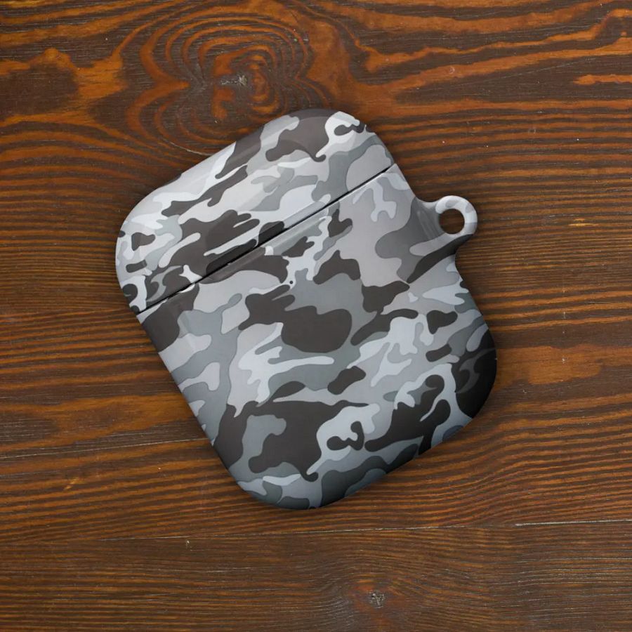 Grey Camo AirPod Case product image (10)