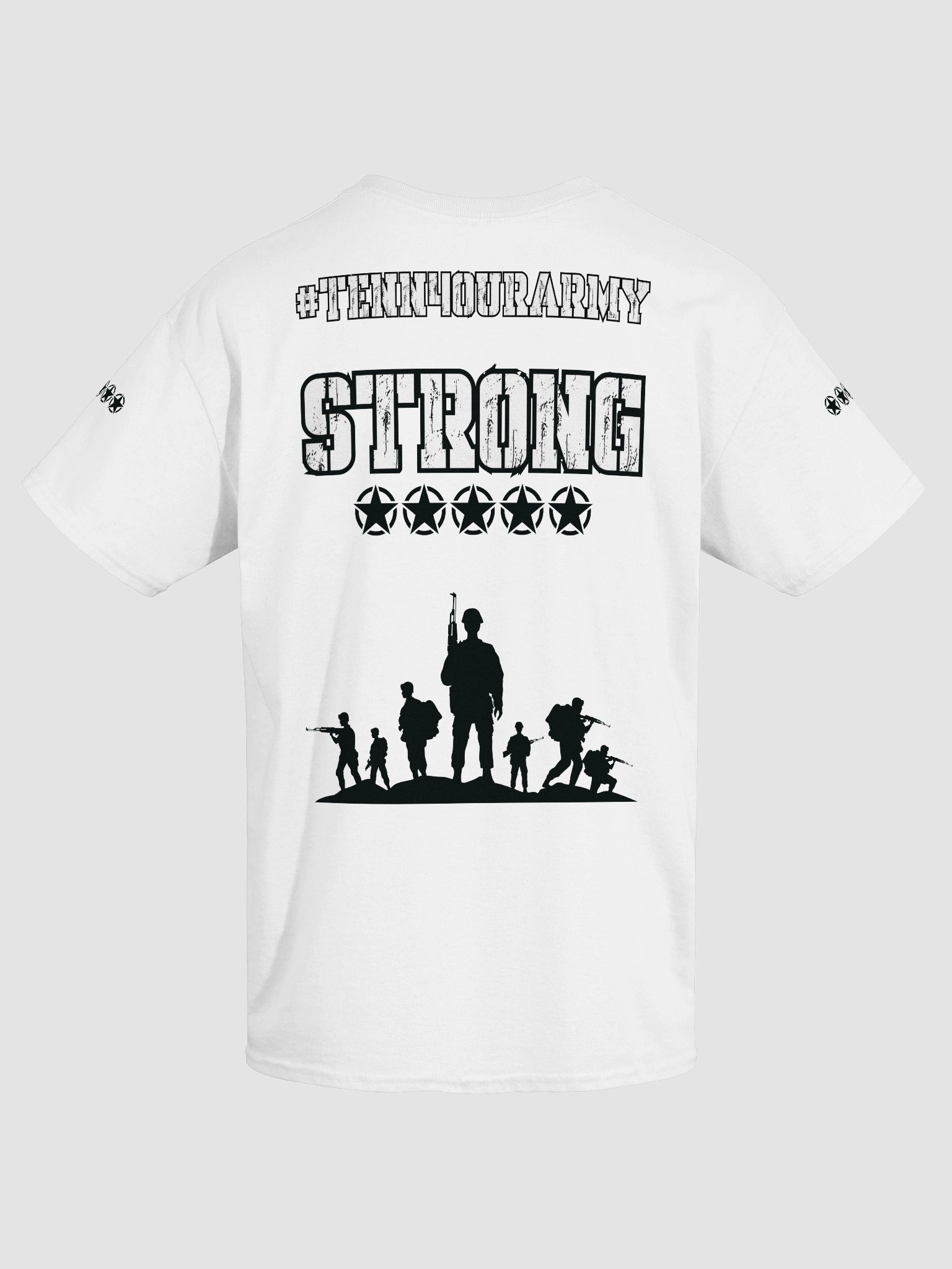 #TENN4OURARMY T-SHIRT - Black Camo product image (18)