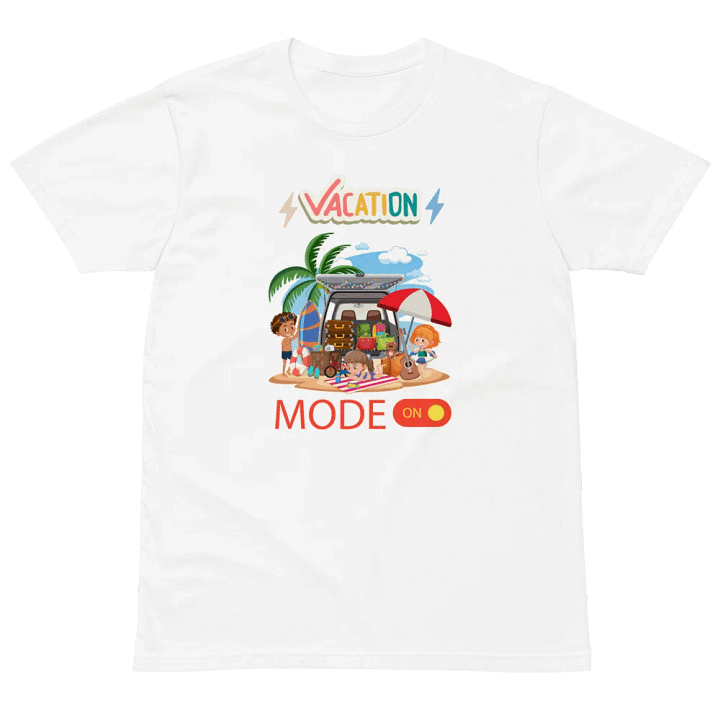 Vacation Mode Tshirt Unisex product image (2)