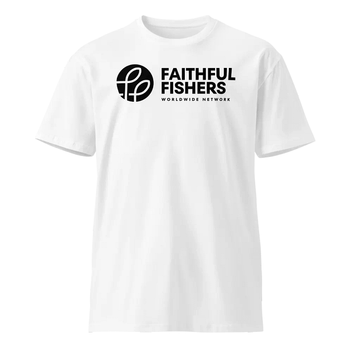 Faithful Fishers T-Shirt | Black Text product image (2)