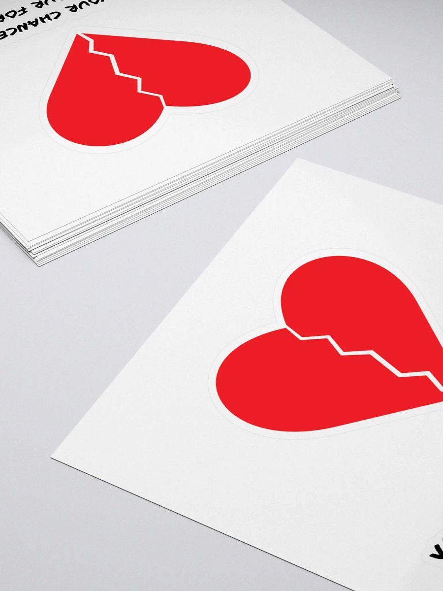 Broken Heart Be Your Forever Sticker product image (15)