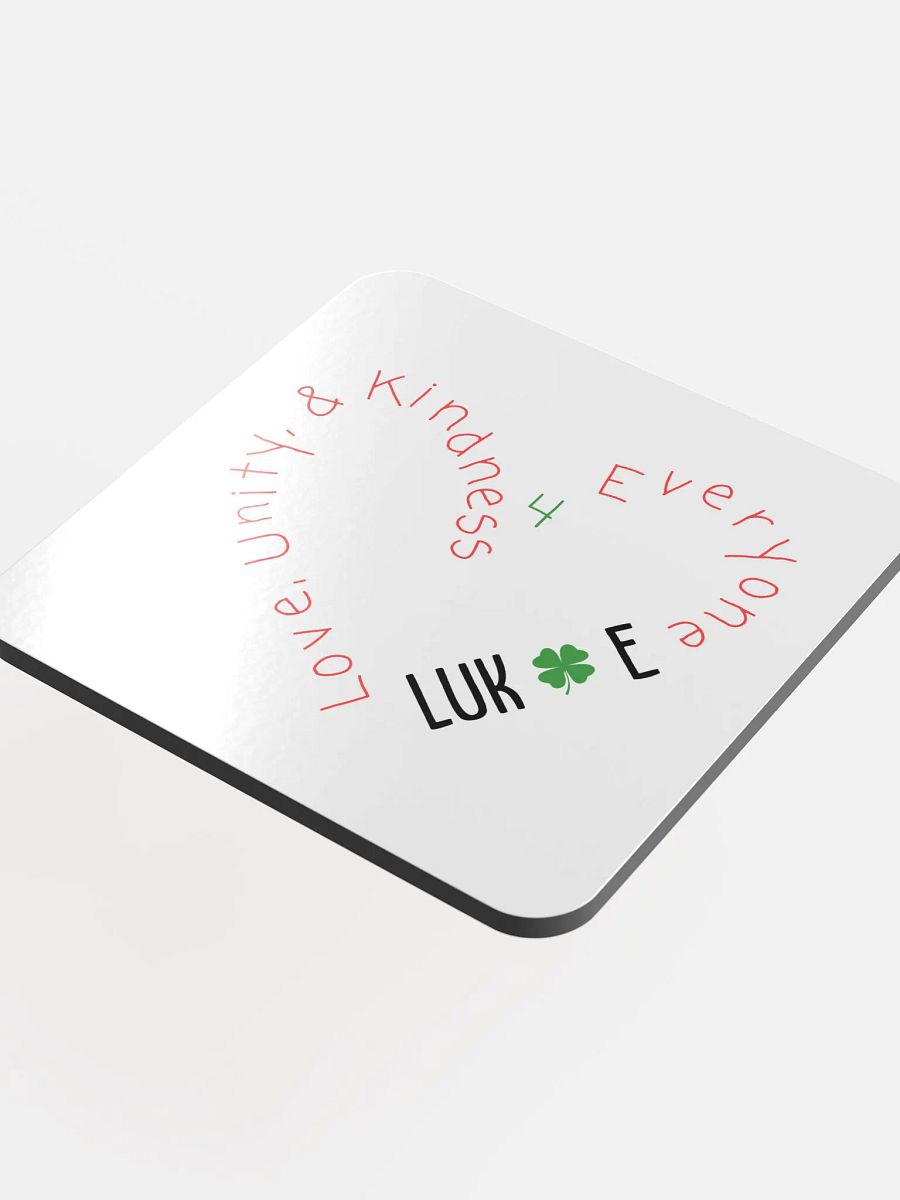 Heartfelt Kindness Glossed Coaster product image (4)