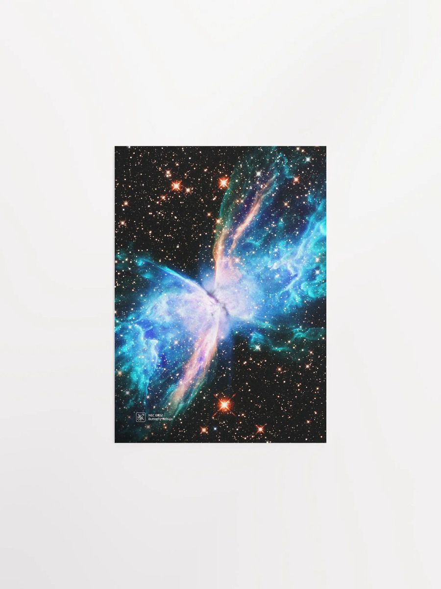 Butterfly Nebula NGC 6302, NASA Hubble Space Telescope — Hi-Res Space poster, science poster, space photo product image (7)
