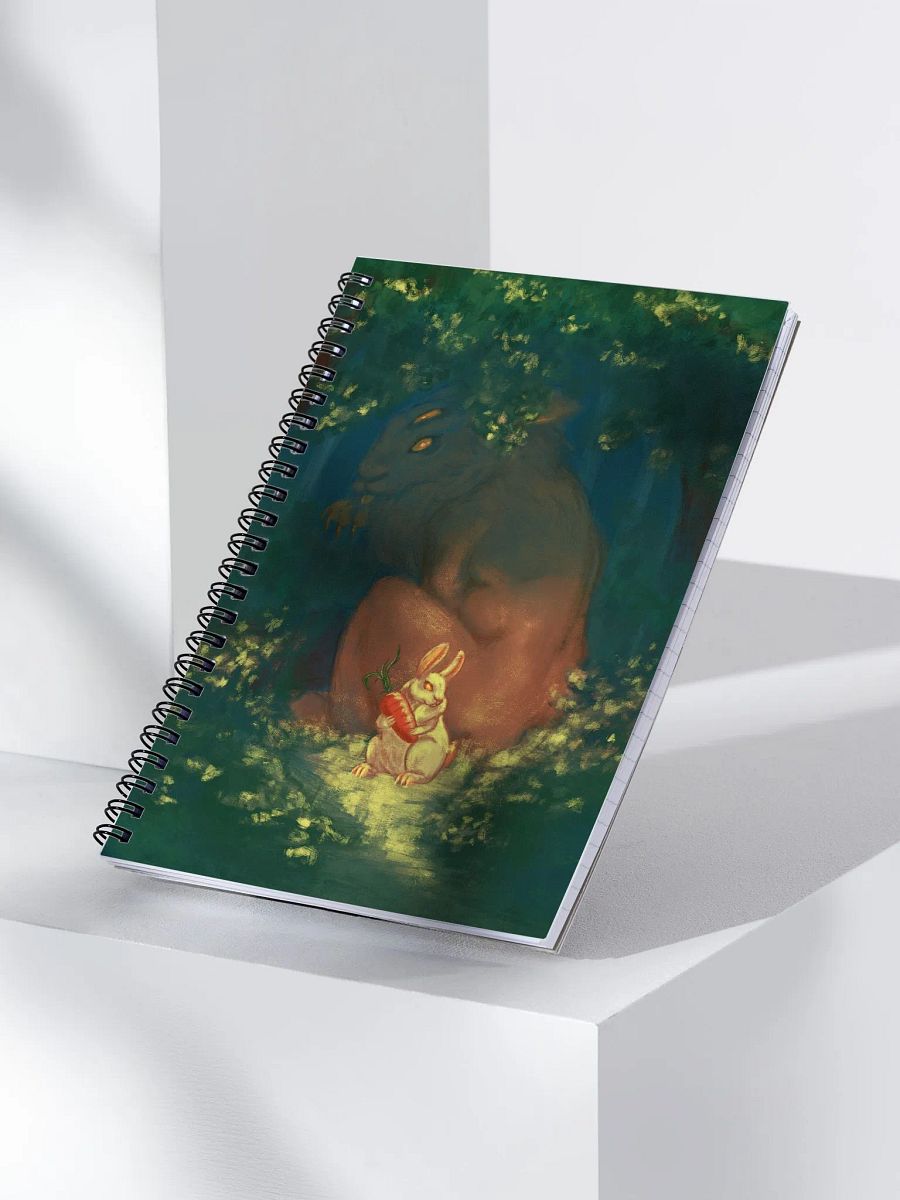 Bunny forest notebook product image (3)