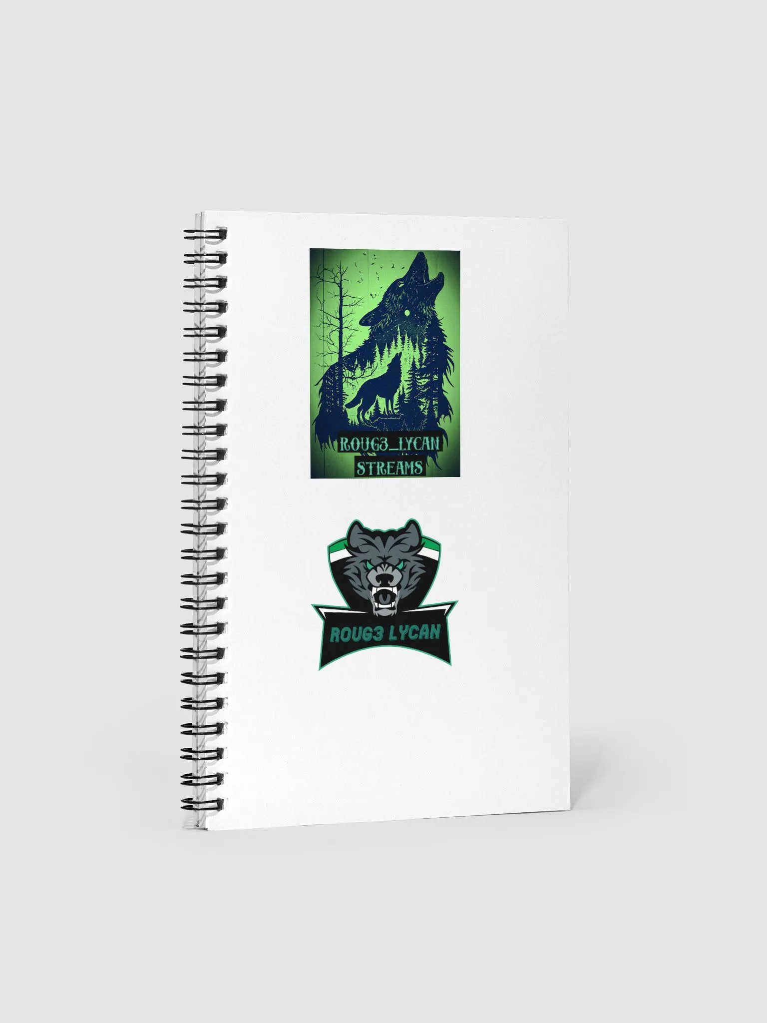 Roug3_lycan wolf note book product image (1)