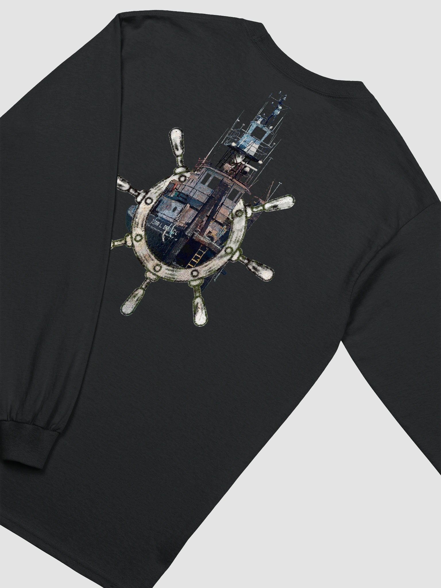 Ship Wheel Terri L. Brusco - Long Sleeve Tee product image (4)