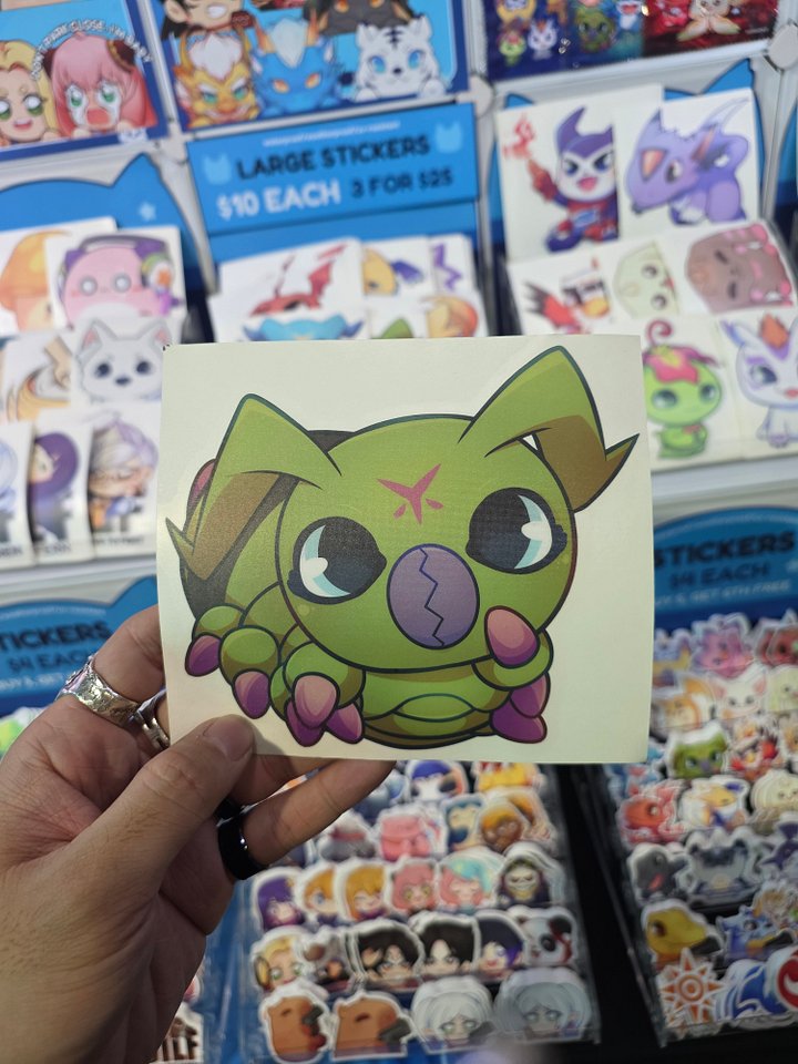 Wormmon - Large Sticker product image (1)