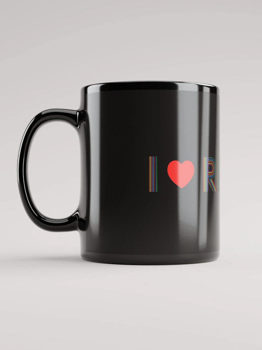 I LOVE RECESS Black Coffee Mug product image (12)