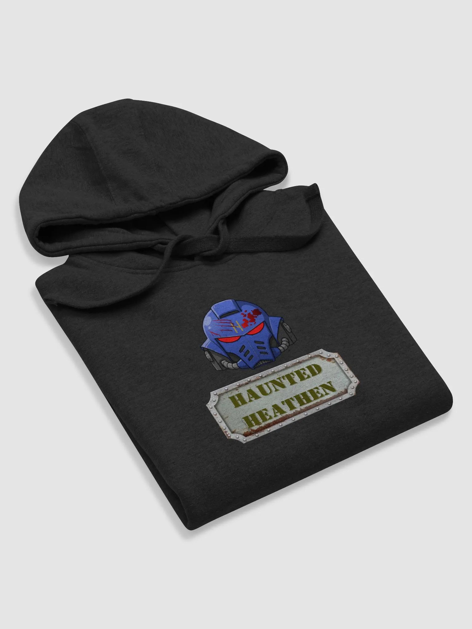 Haunted Heathen 40K Helmet Hoodie product image (15)