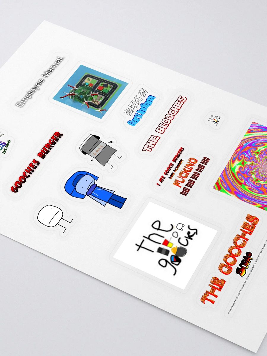 The Gooches Sticker Shits product image (2)