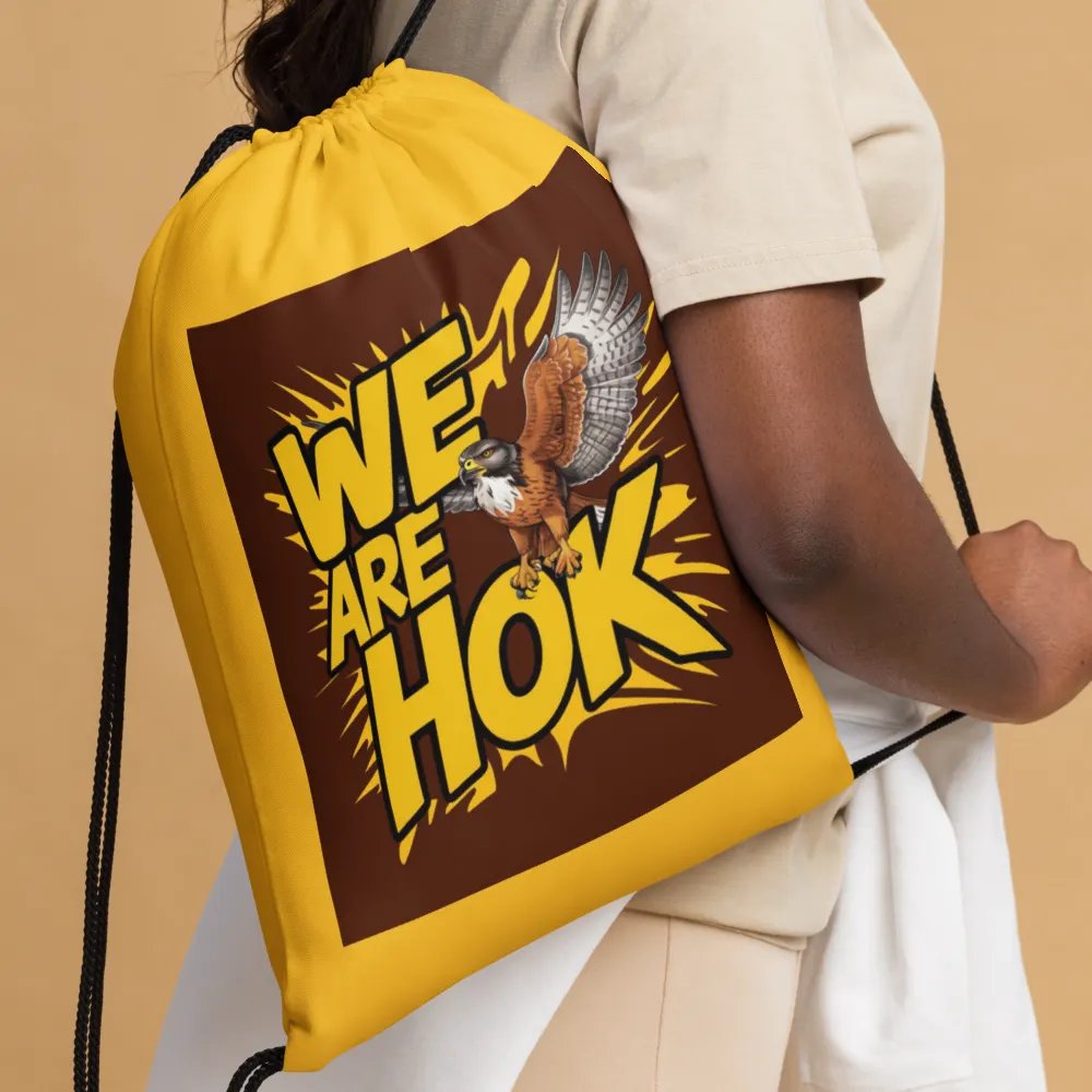 HOK All-Over Drawstring Bag product image (4)