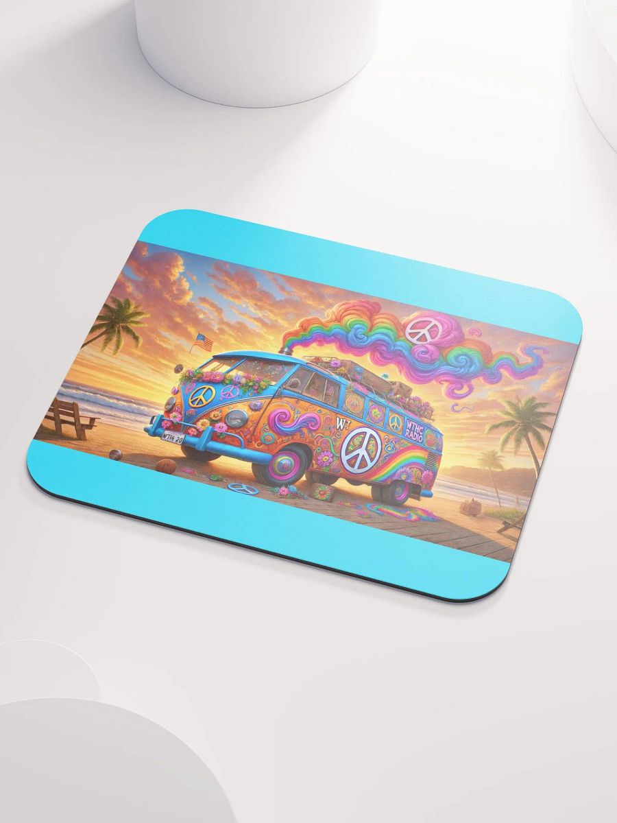 Da Psychedelic Beach Van Mouse Pad product image (3)