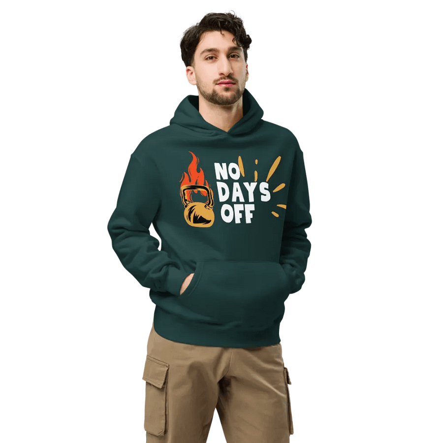 No days off unisex hoodie product image (7)