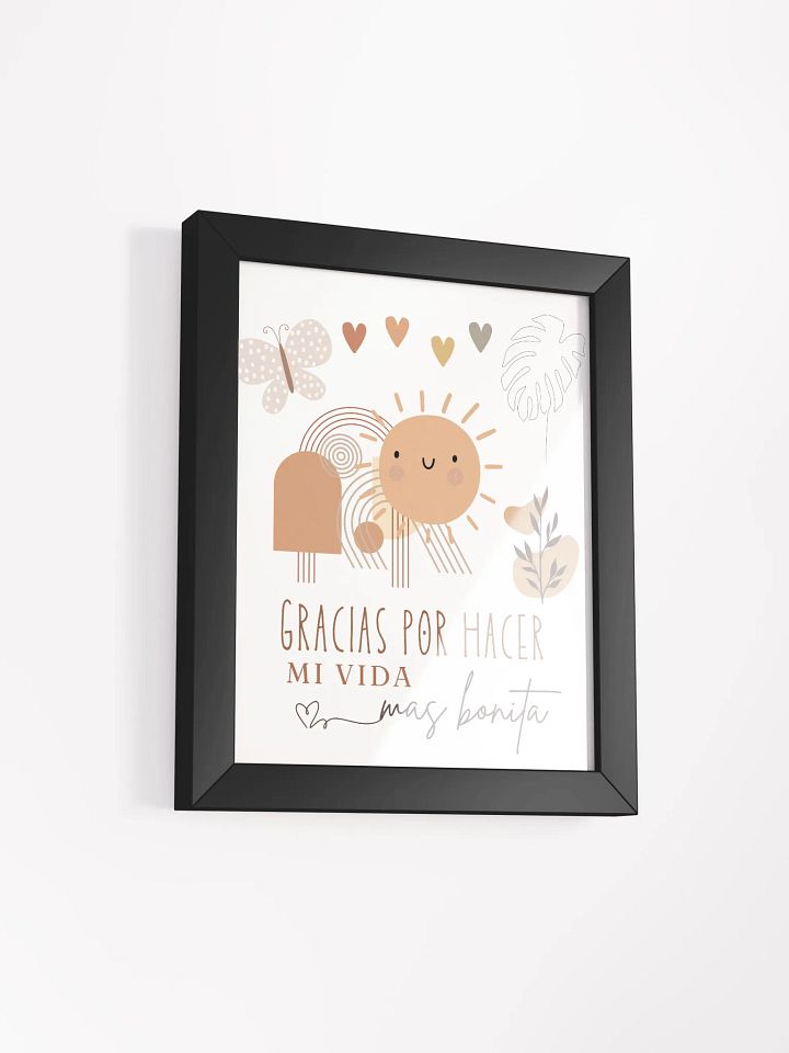 Boho Happy Mother´s Day Gracias Cute Wall Art product image (2)