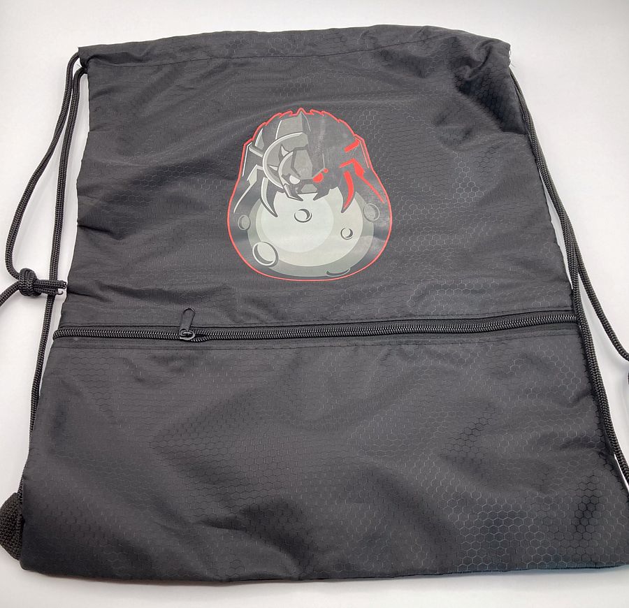 Black TDL Spider Drawstring Backpack product image (2)