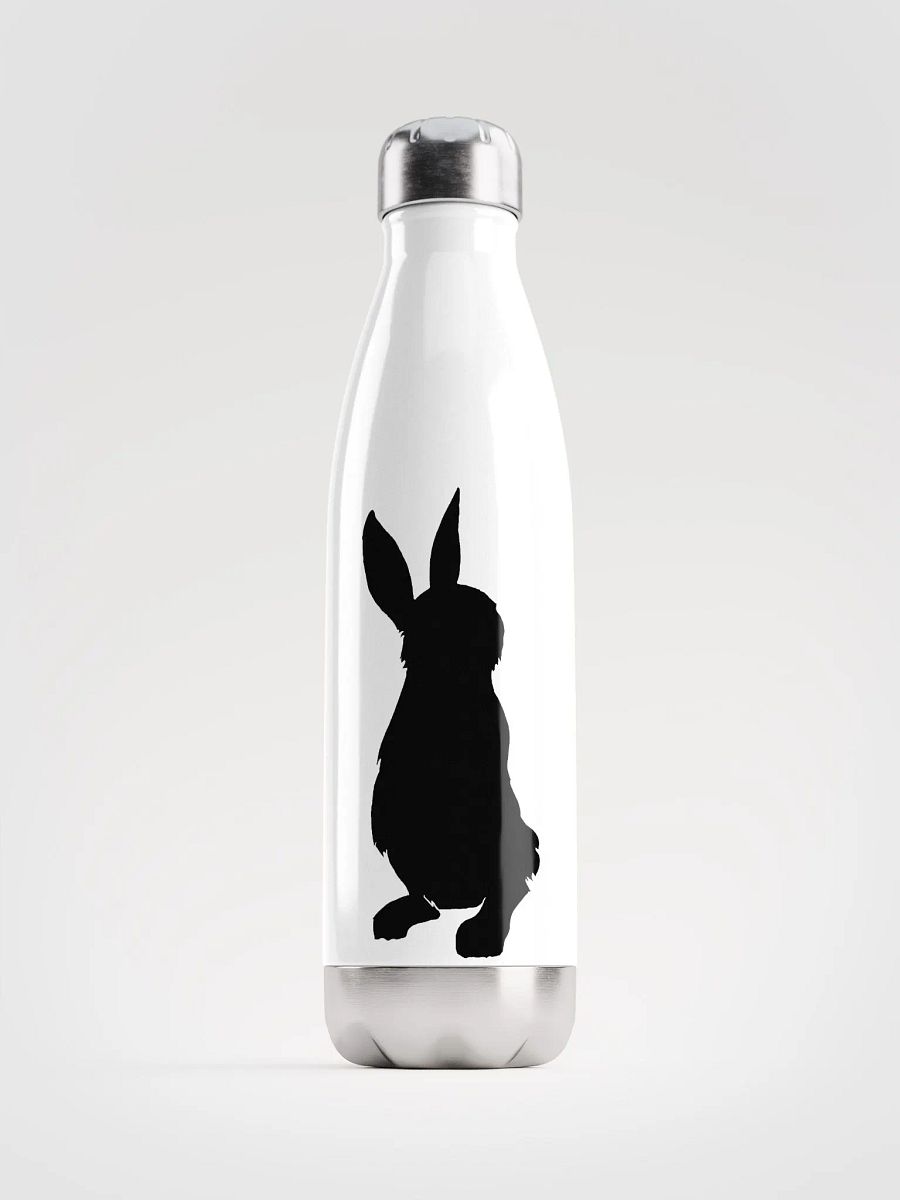 Stainless Steel Water Bottle - HARE 0002 - BLACK product image (1)