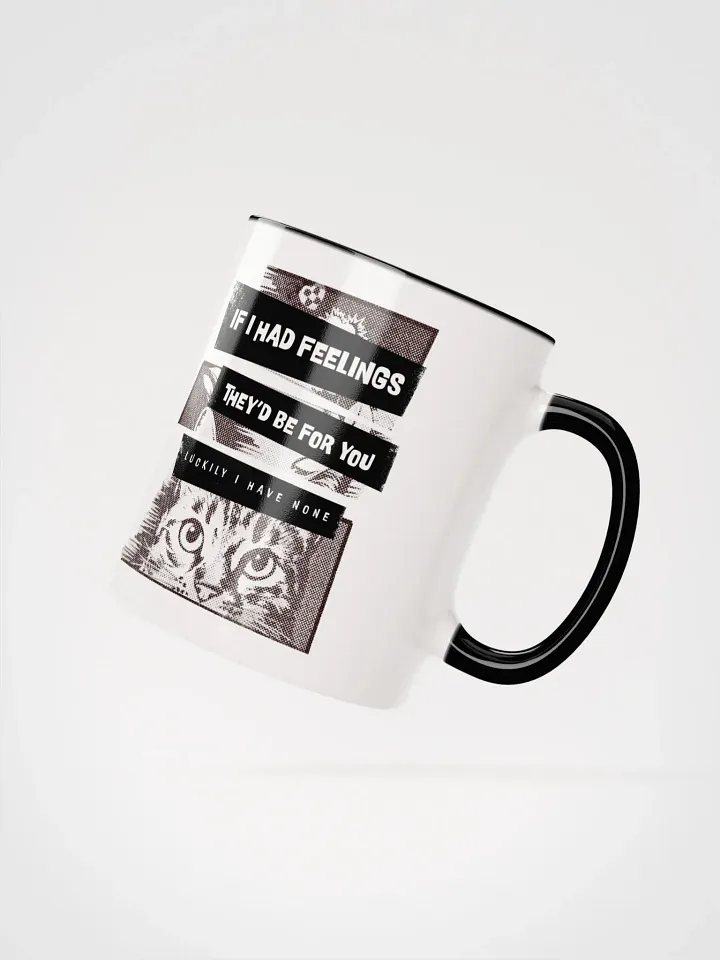 Vintage Cat Gaze - colored mug product image (12)