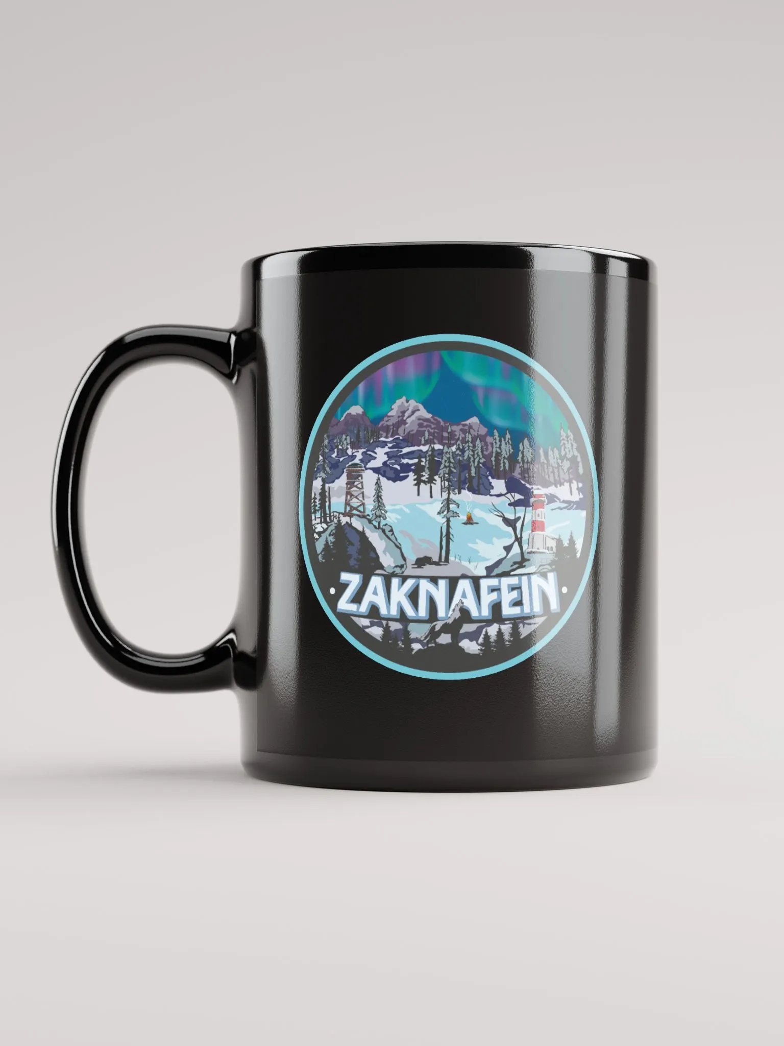 Zaknafein OOOOOOH Mushrooms! Black Ceramic Mug product image (2)