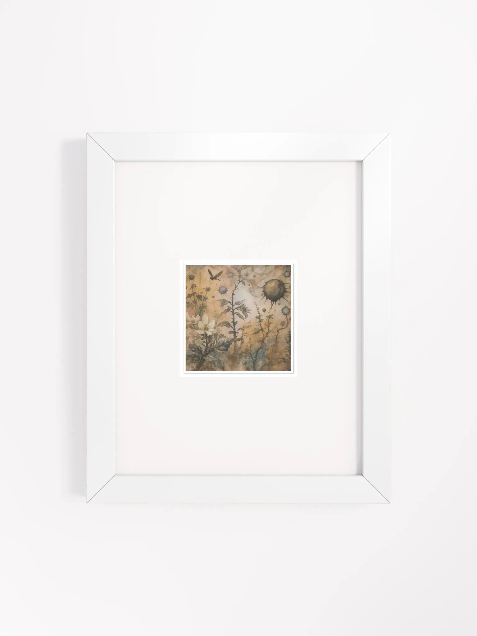 The Secret Garden Sketchbook Artprint Framed product image (4)