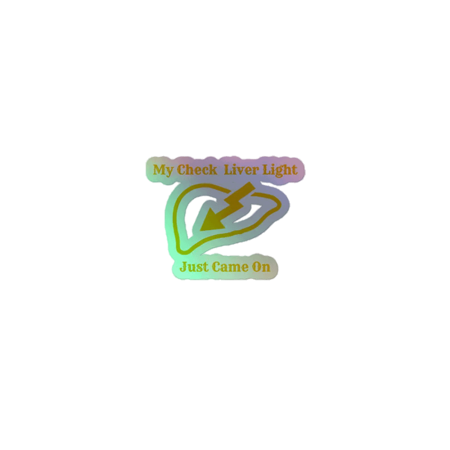 My Check Liver Light Holographic Sticker Set product image (1)