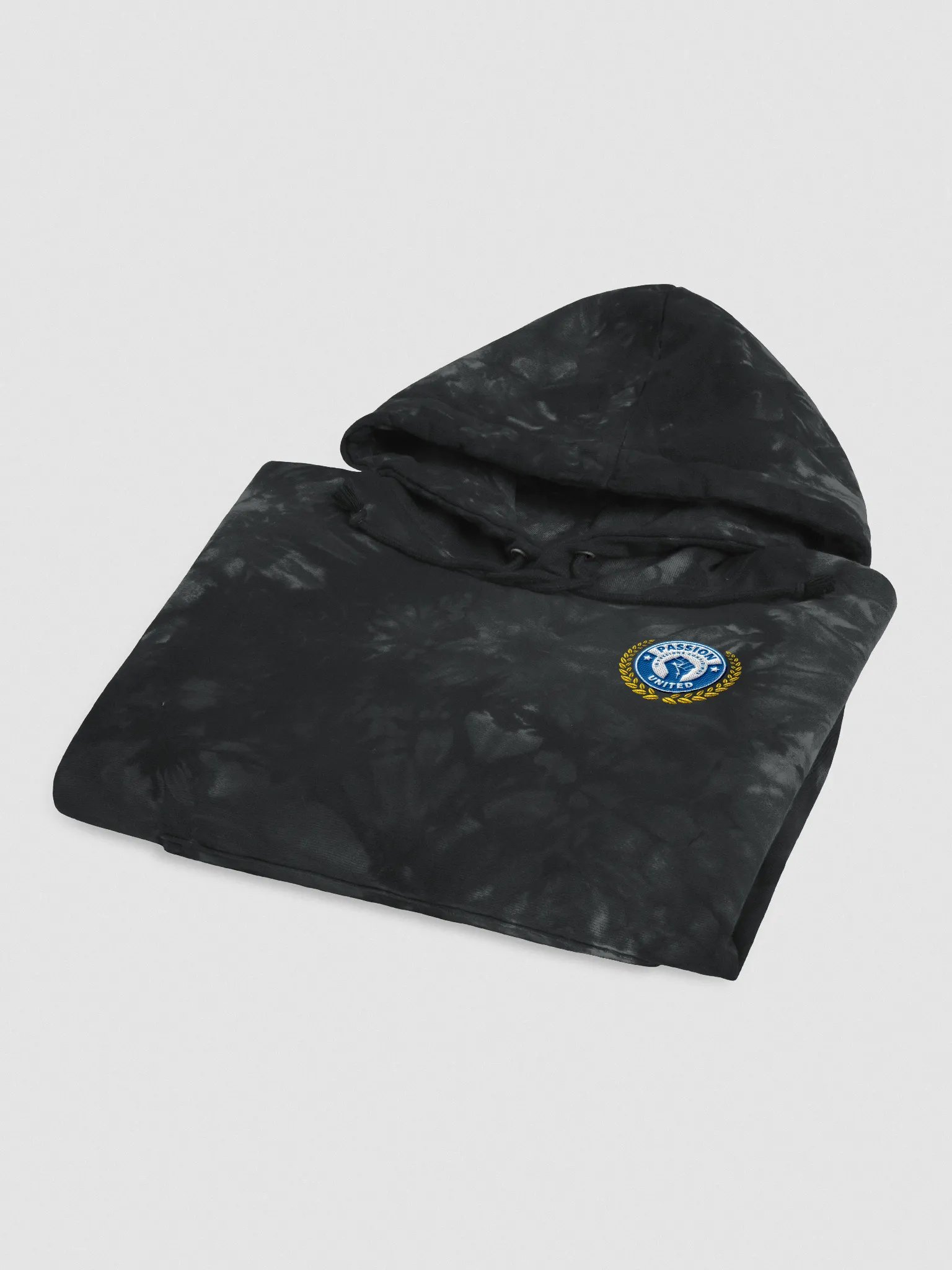 Champion Tie-Dye Logo Hoodie (black, crimson, navy) product image (12)