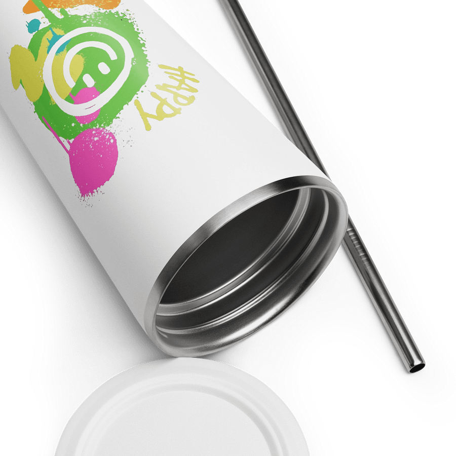 Happy Face: Insulated Cup With Straw product image (12)