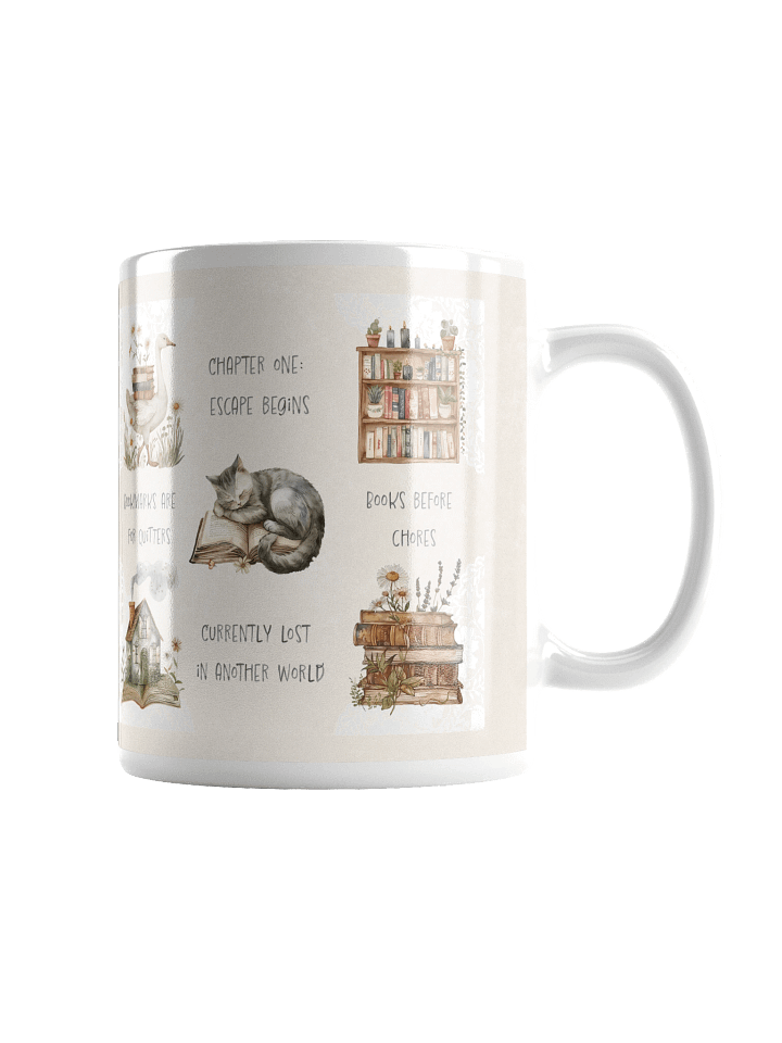 Escape Begins Glossy Ceramic Mug product image (4)