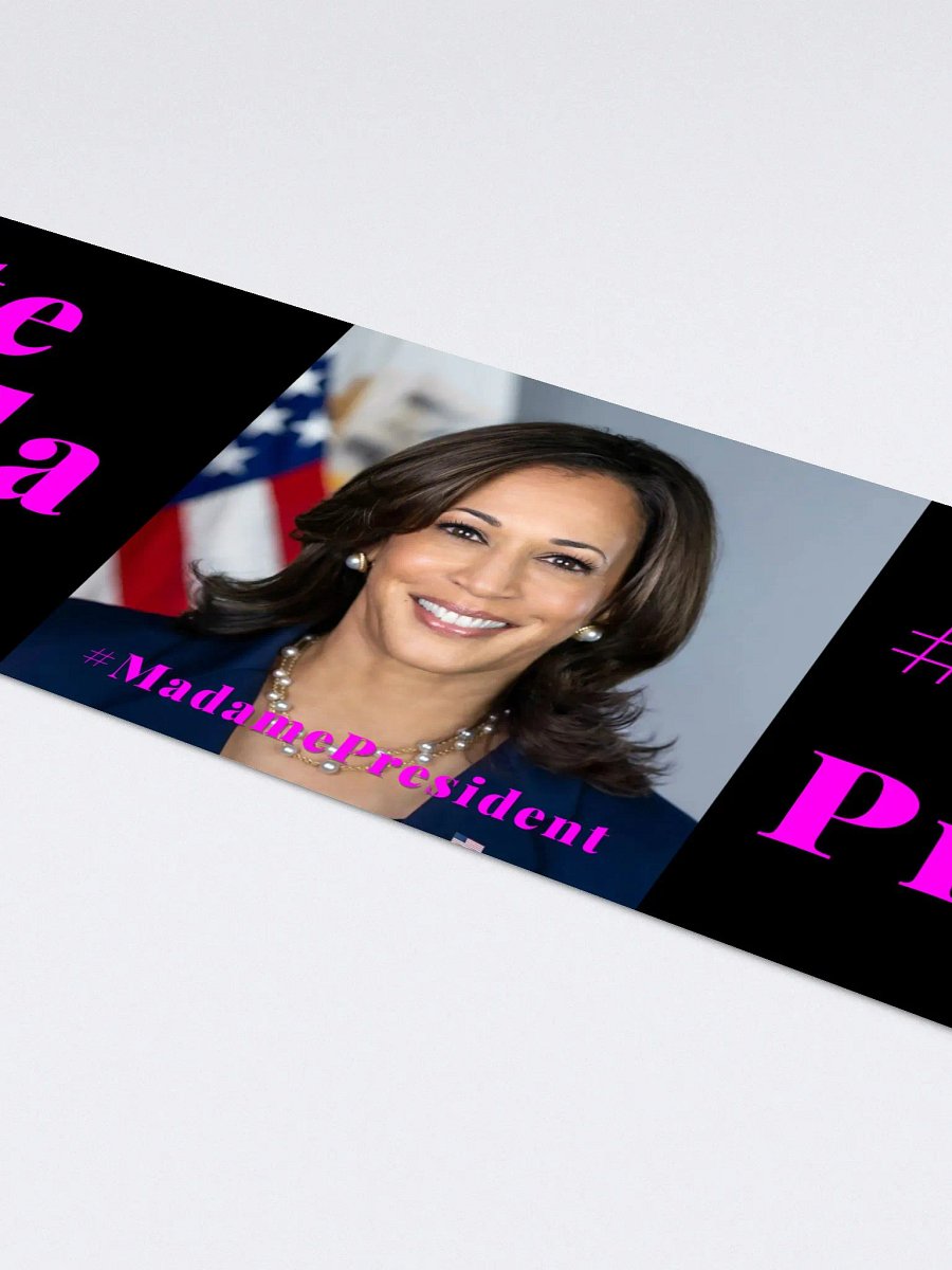 Vote Kamala - #MadamePresident Bumper Sticker product image (4)