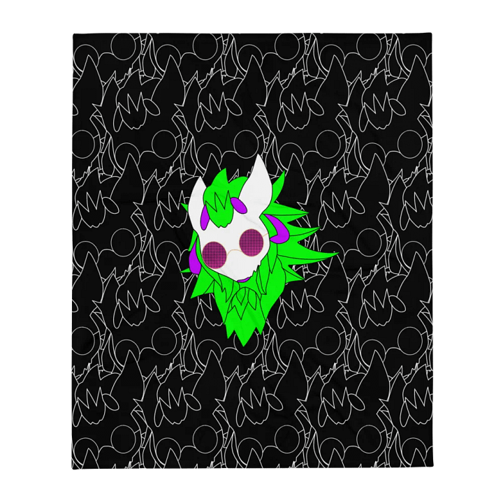 RED4CTED Throw Blanket product image (2)