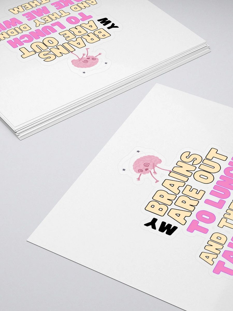 Out to Lunch Kiss Cut Stickers product image (10)