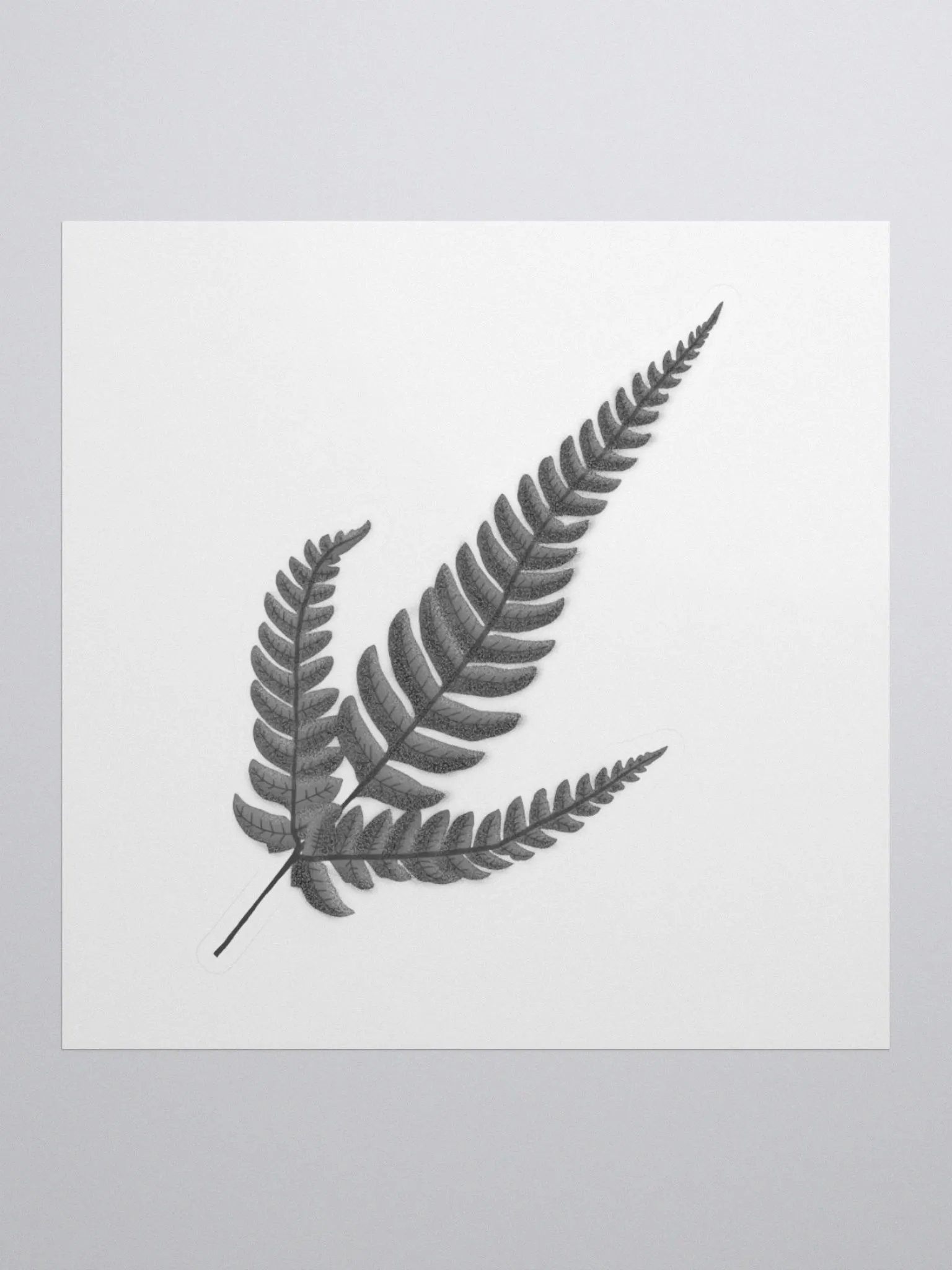 Silver Fern Sticker product image (1)