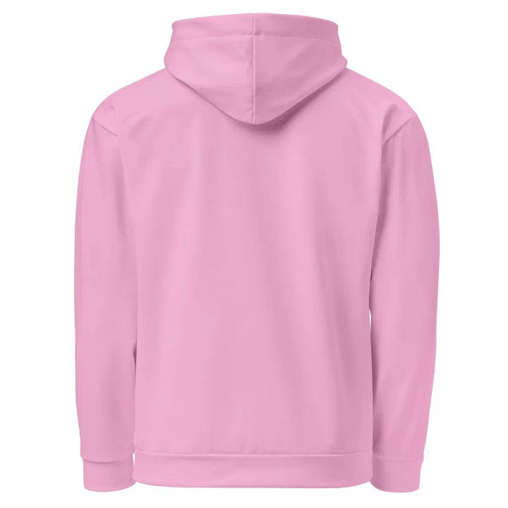 Plain Light Carnation Pink True Summer Unisex Recycled Polyester Heavyweight Premium Hoodie by Treasure Pie product image (2)