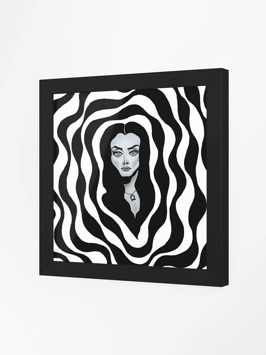 Morticia Addams framed print product image (2)