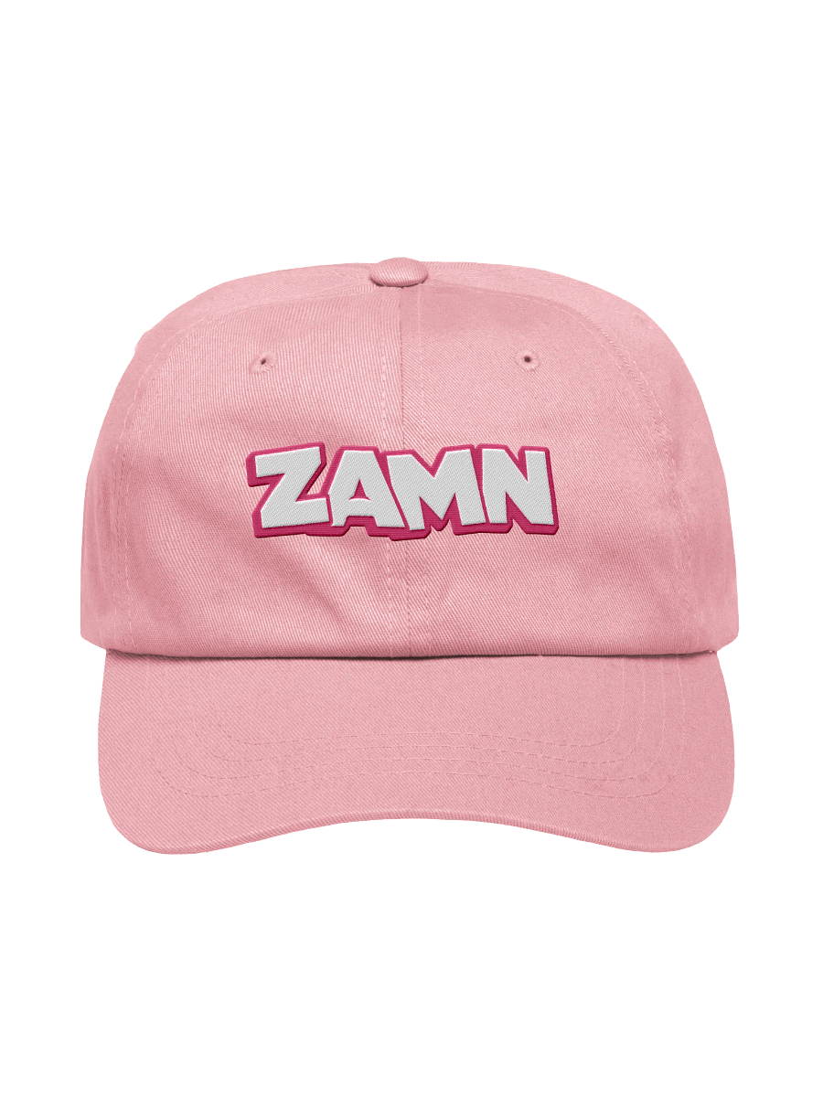 ZAMN Invisi-Logo Dad Hat: Pink product image (6)
