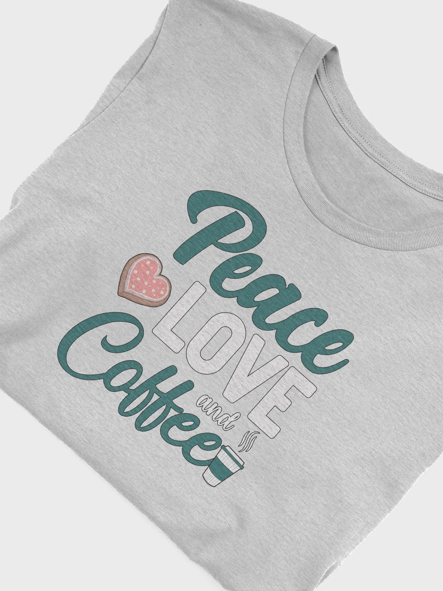 Peace Love Coffee Premium T-shirt product image (5)