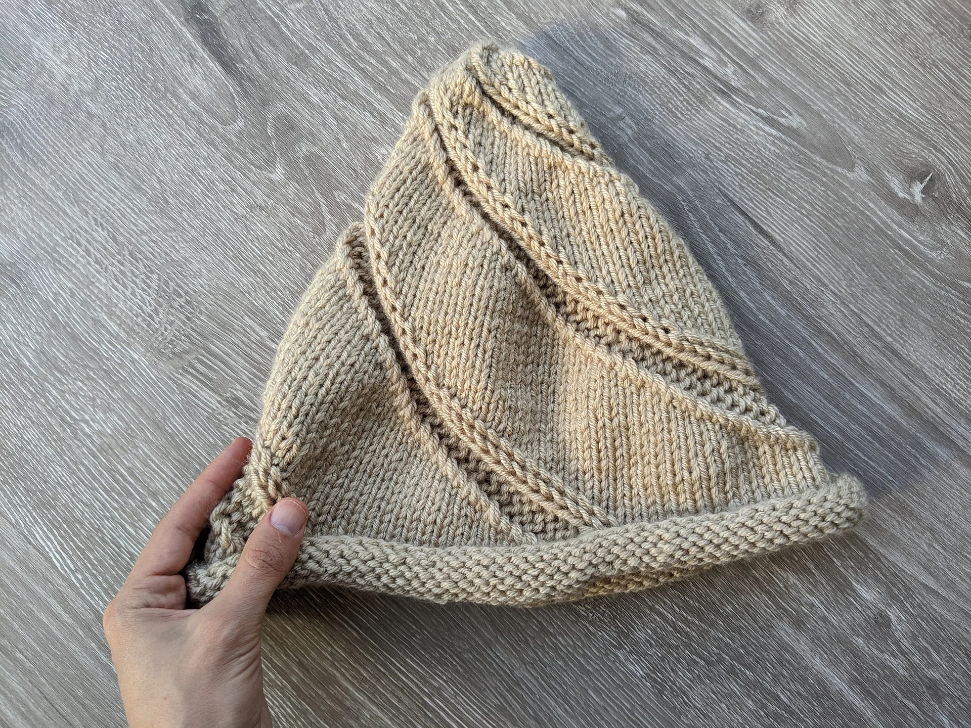 Swirl Witch Knit Hat Pattern product image (4)