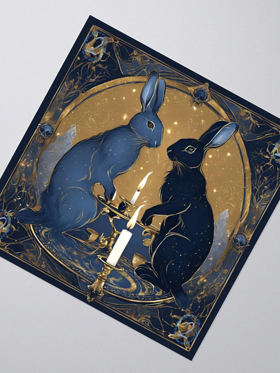 2 of Rabbits-2nd Year Affiliate Anniversary Sticker product image (4)