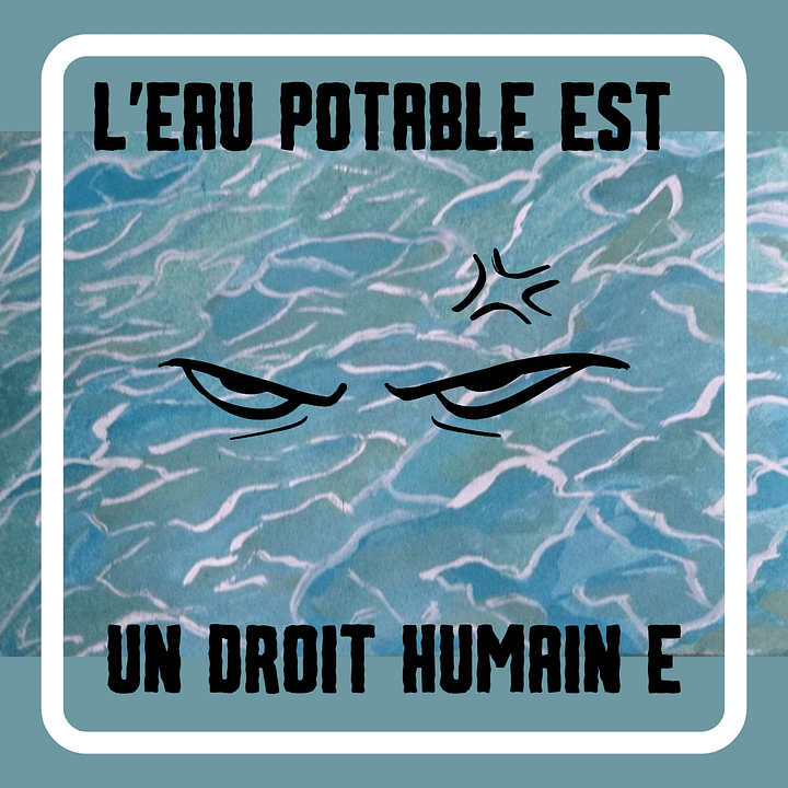 L'eau potable est un droit humain⸱e product image (1)