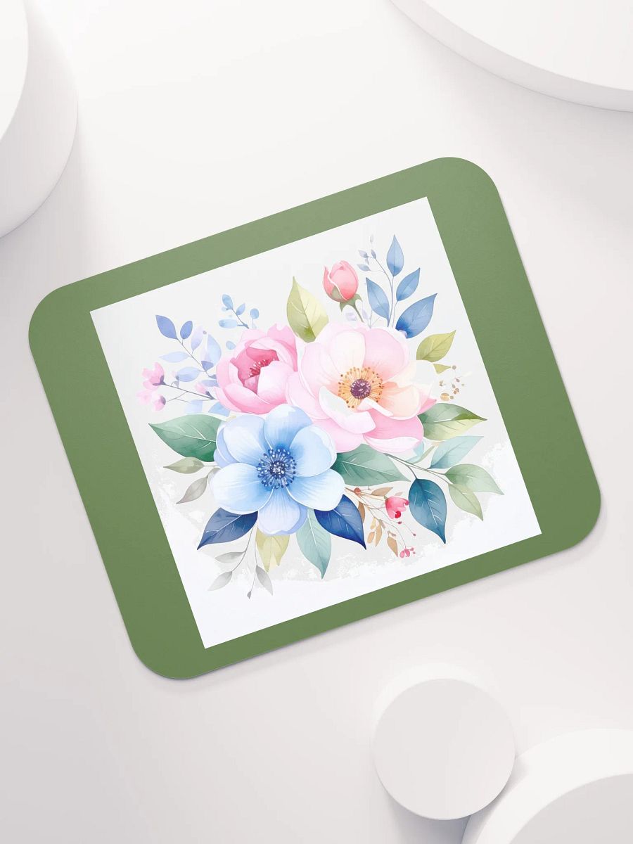 Columbia Road Market Mouse Pad (Light Floral) product image (7)